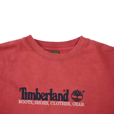 USED "00's TIMBERLAND CREW NECK SWEAT”