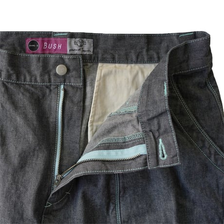 gourmet jeans "SNAP BUSH"（D.GRAY）