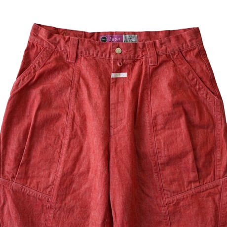 gourmet jeans"SNAP BUSH"（RED）