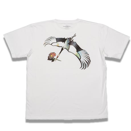 NEMES x HEAT "TSURU  T-SHIRT"［WHITE］