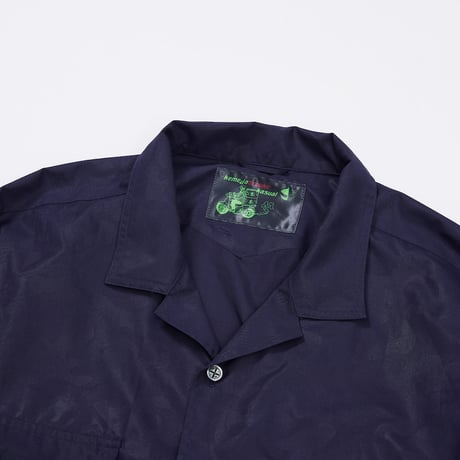 rajabrooke"KAMO KERJA SHIRT 長"［NAVY］