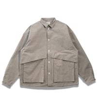 NOROLL"HWR WOOL WEATHER SHIRT"［BEIGE］