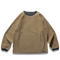 lidairpeaks"DF CREW NECK"［MUSTARD/GRAY］