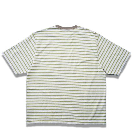 NOROLL"UNEVENNESS S/S TEE"［GREEN］