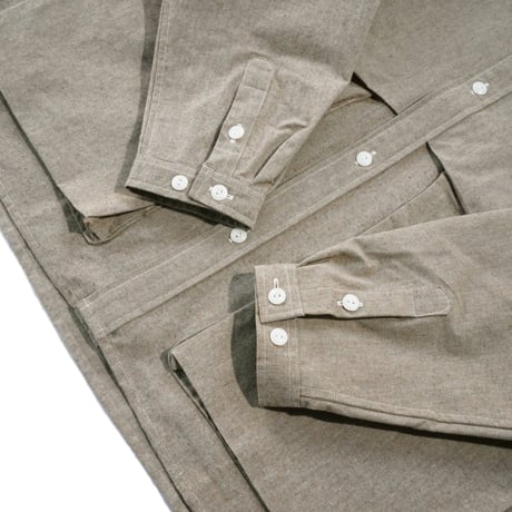 NOROLL"HWR WOOL WEATHER SHIRT"［BEIGE］