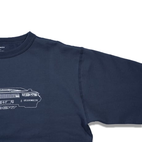 NEMES"GNX CREW NECK"［NAVY］