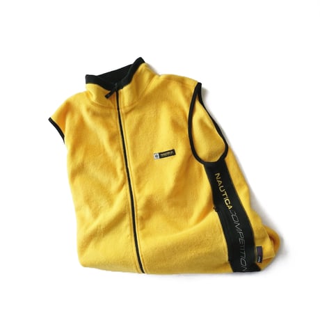 USED ”90's~ NAUTICA COMPETITION FLEECE VEST"