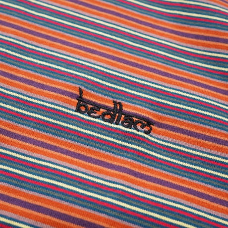 bedlam"SPARKY BORDER TEE"［BROWN］