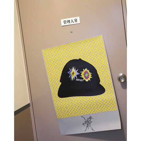 REPORT"電光石火 CAP"［BLACK］
