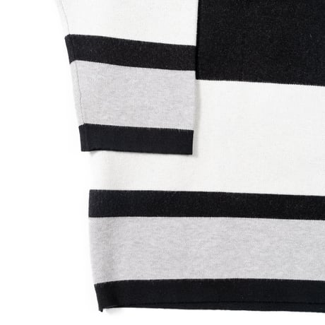 NEMES×QP　”98 HOCKEY KNIT" ［BLACK×GRAY］