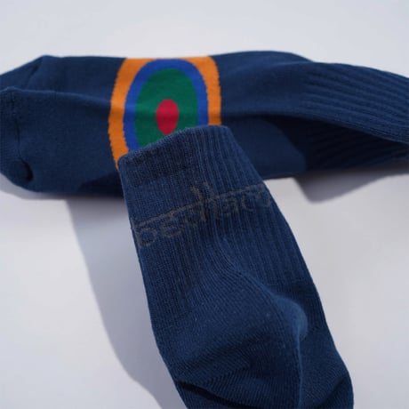 bedlam"MID CIRCLE SOCKS"［NAVY］