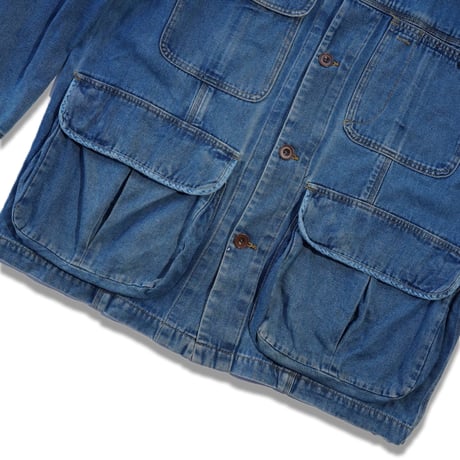 USED"00's BANANA REPUBLIC FLAP POCKET COVERALL JACKET"