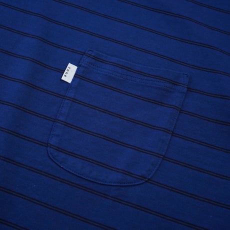 tone"DOUBLE STITCH SS T SHIRT"［NAVY STRIPE］