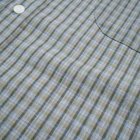 NOROLL"NORMAL SHIRT"［PANAMA CHECK］