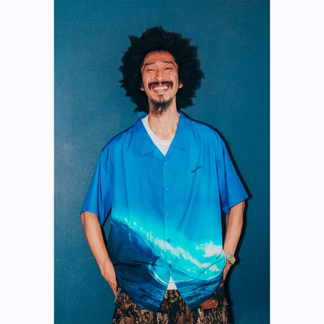 NEMES"BIG WAVE JODY SHIRT"［BLUE］