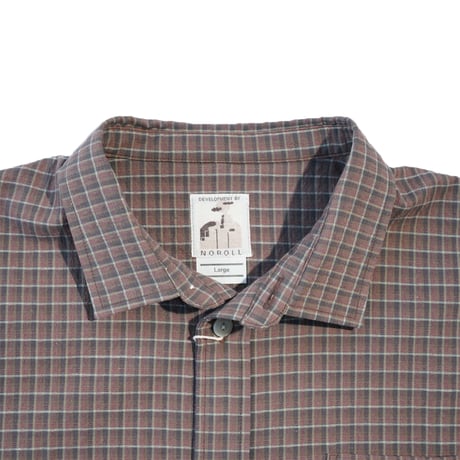 NOROLL"NORMAL PANAMA SHIRT"［PANAMA CHECK］