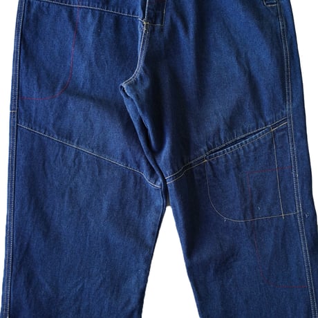 USED"90's VINTAGE DON SWITCHING DESIGN DENIM PANTS"
