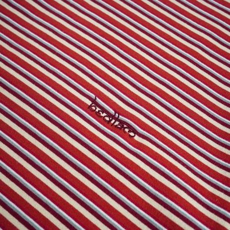 bedlam "SPARKY BORDER TEE"［RED］