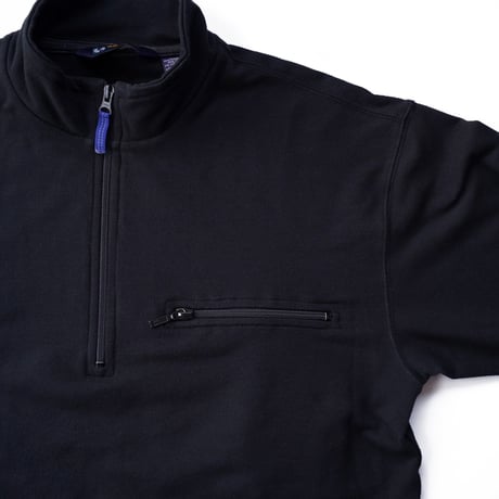 USED ”90's EBTEK HALF ZIP LONG SLEEVE”
