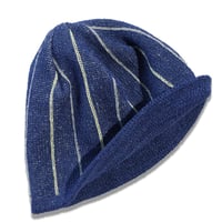 NOROLL"TWOFACE WASHI BEANIE"［BLUE］