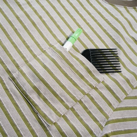 NOROLL"UNEVENNESS S/S TEE"［GREEN］