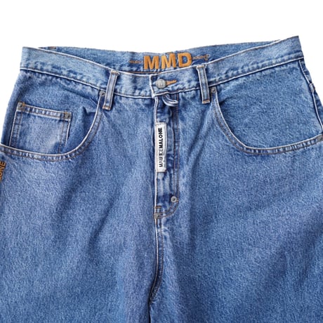 USED "90's MAURICE MALONE BAGGY DENIM PANTS"