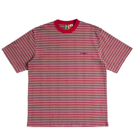 bedlam "SPARKY BORDER TEE"［RED］