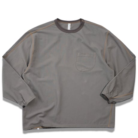 NOROLL"DRY WASHI L/S POCKET TEE"［KUCHIBA］