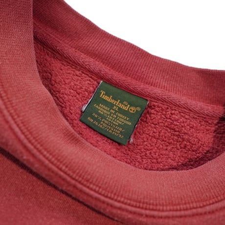 USED "00's TIMBERLAND CREW NECK SWEAT”