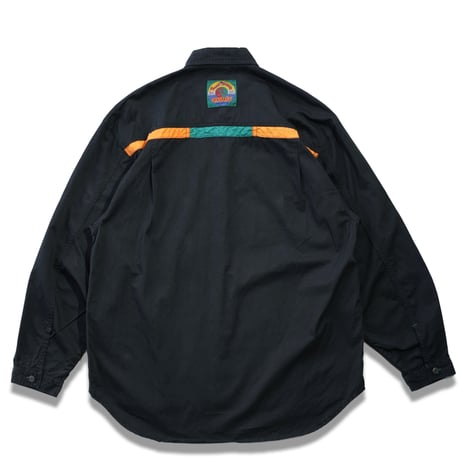 DEAD STOCK"90's FRESH THREADZ PATCHWORK L/S SHIRT"