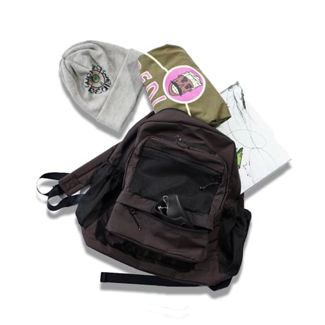 bedlam"DAILY BACKPACK"［CHOCOLATE］