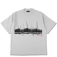 lidairpeaks"PLAID CACUTAS TEE"［ASH］