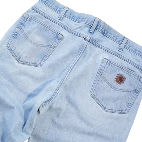 USED"00's CARHARTT REPAIRED 5P DENIM PANTS"