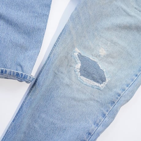 USED"00's CARHARTT REPAIRED 5P DENIM PANTS"
