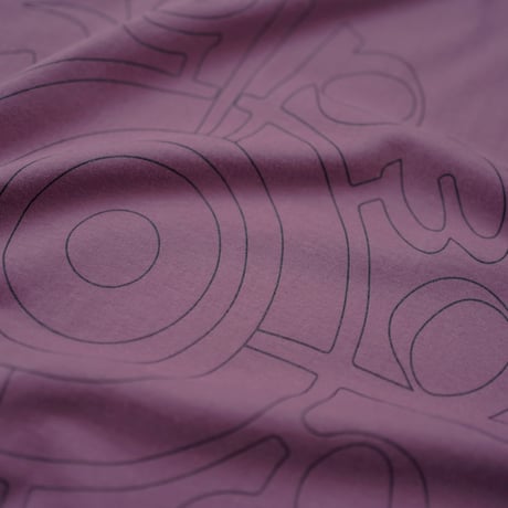 bedlam"INDIA OUTLINE TEE［WINE］