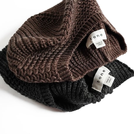 tone "WOOL BERET" ［CHARCOAL］