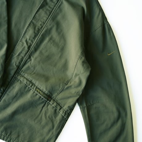 USED”00's NIKE FULL ZIP COTTON JACKET"
