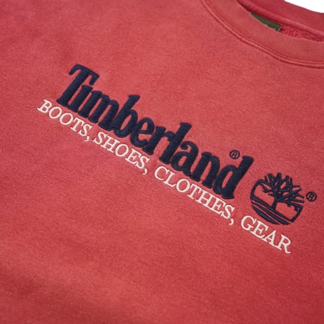 USED "00's TIMBERLAND CREW NECK SWEAT”