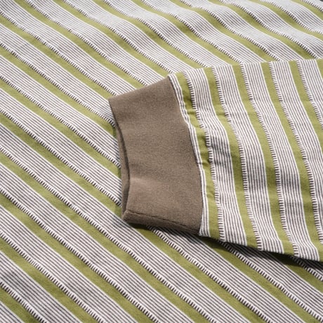 NOROLL"UNEVENNESS L/S TEE"［GREEN］