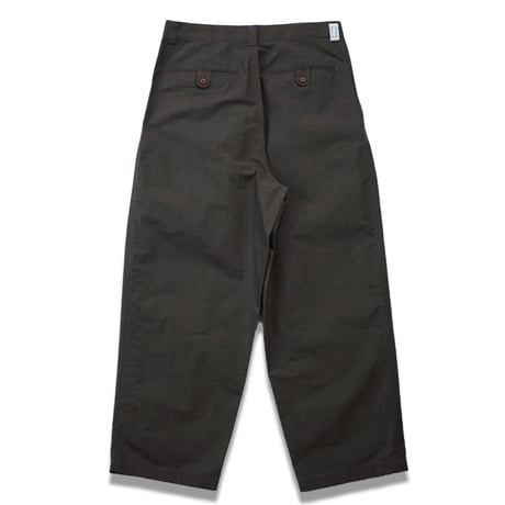 NOROLL"THICKWALK N.WEATHER PANTS"［DARKEST BROWN］