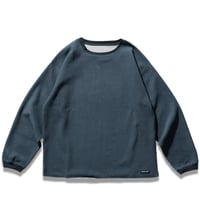 lidairpeaks"DF CREW NECK"［SLATE/ASH GRAY］