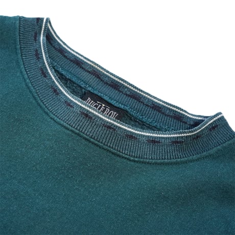 USED"90's BUGLE BOY RIB JACQUARD SWEAT"