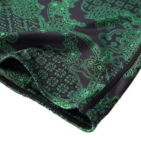 rajabrooke"BATIK NECK WARMER"［BLACK］