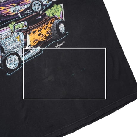 USED"90's BODACIOUS HOTRODS S/S Tee"