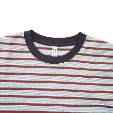 NOROLL"UNEVENNESS S/S TEE"［ORANGE］