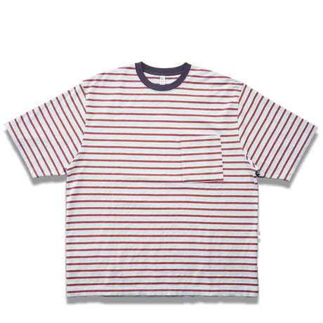 NOROLL"UNEVENNESS S/S TEE"［ORANGE］