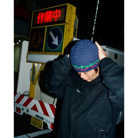 lidairpeaks"MOUNT CITY BEANIE"［NAVY］