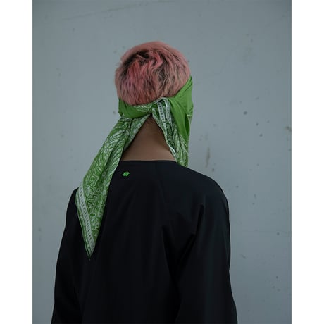 rajabrooke "BATIK WAU SCARF"［LT.HIJAU］