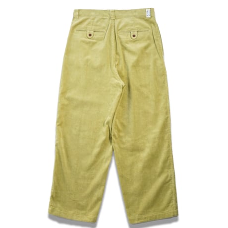 NOROLL"THICKWALK CORDS PANTS"［LIME GREEN］