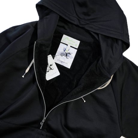 rajabrooke"SWEAT OCTA HOODIE"［BLACK］